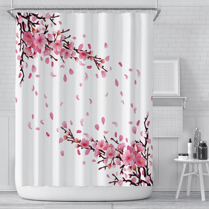 Kirschblüten-Duschvorhänge