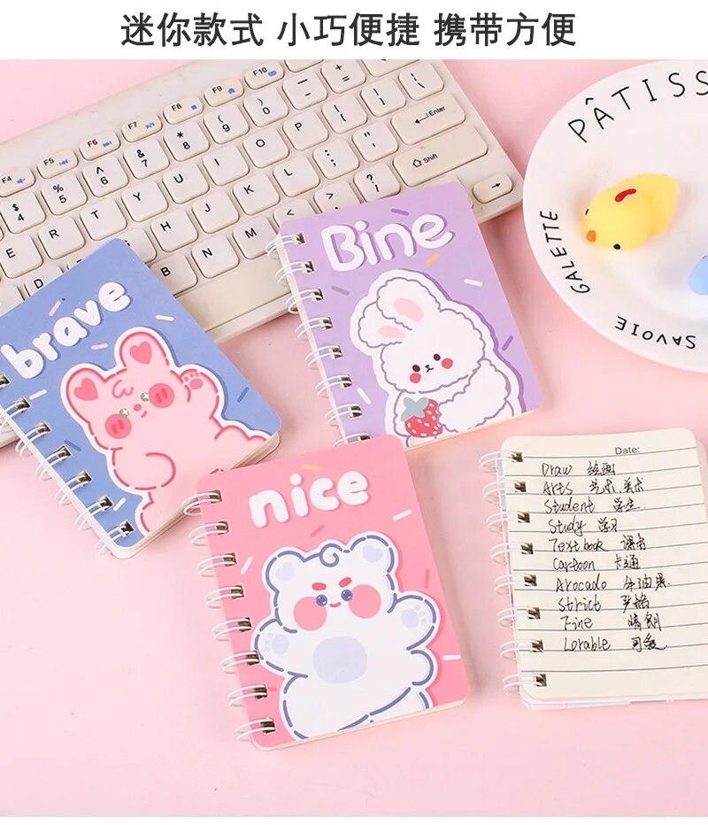 Kawaii Food Spiral Notebook for Sale by arealprincess