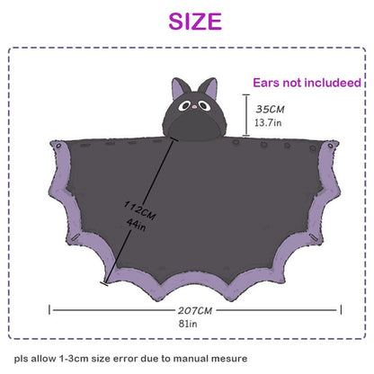 Plush Bat Cloak