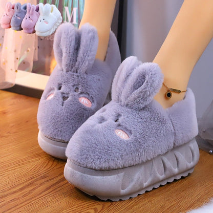 Plush Bunny Platform Slides