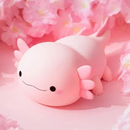 Cute Axolotl Night Light