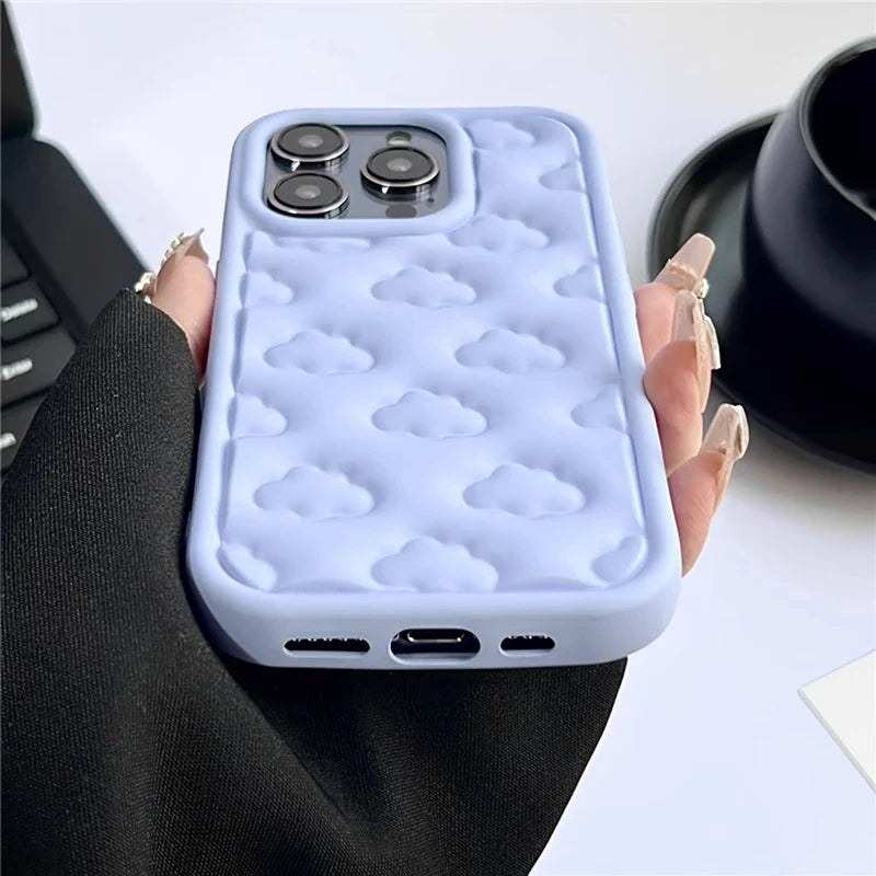 Soft Cloud Silicone iPhone Case