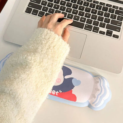 Sweet Bunny Mouse Pad and Wrist Support