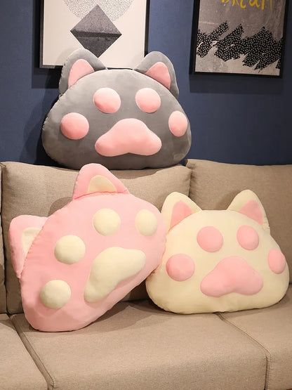 Giant Cat Paw Pillows