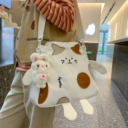 Cat Shaped Messenger Bag