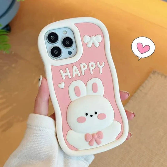 Happy Bunny iPhone Case