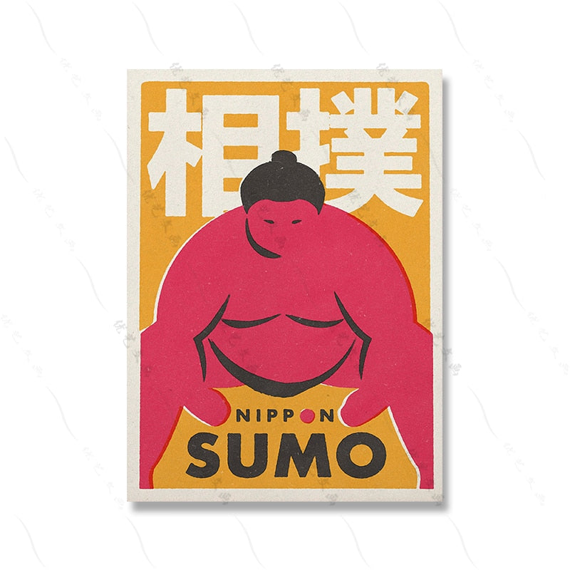 Japanese Aesthetic Canvas Posters