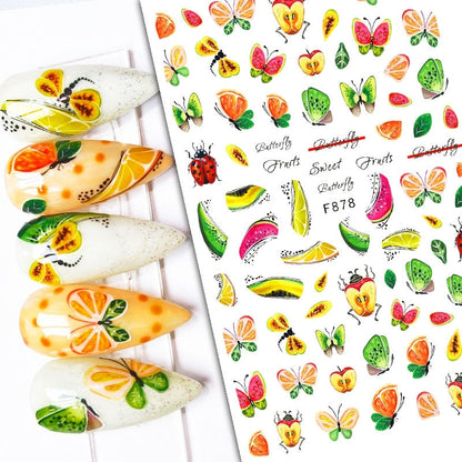 Nail Art Fruit Decals