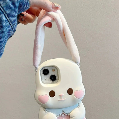 Plush Ears Bunny iPhone Case