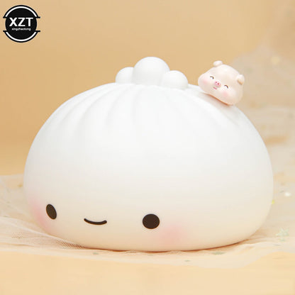 Dumpling Bun LED Night Light