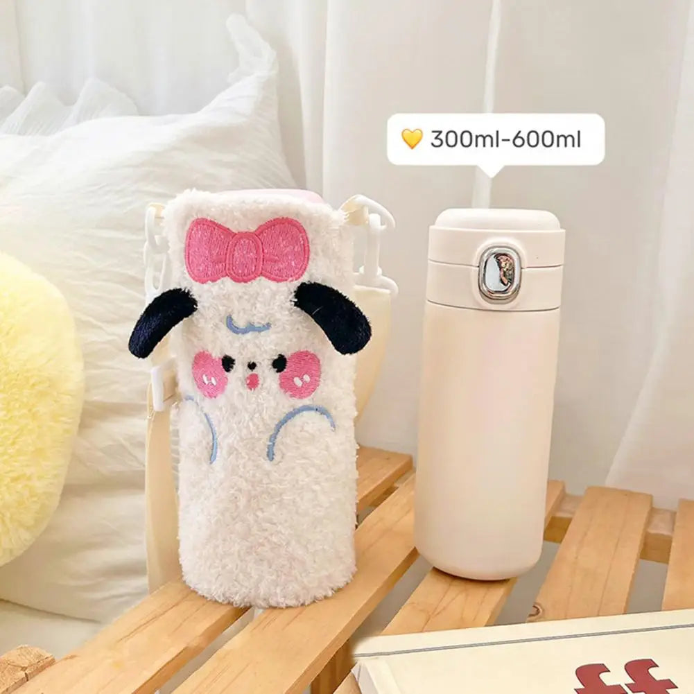 Plush Friends Water Bottle Cover Bags