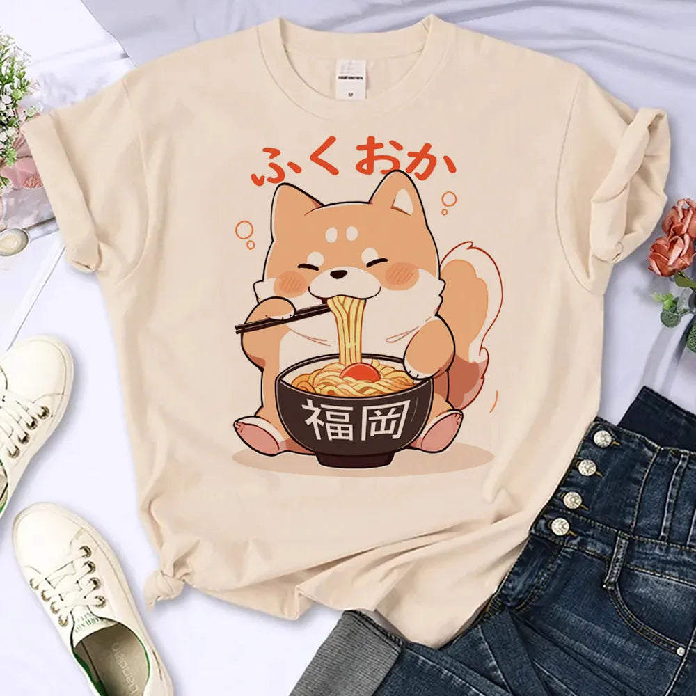 Shiba Inu Ramen T-Shirt