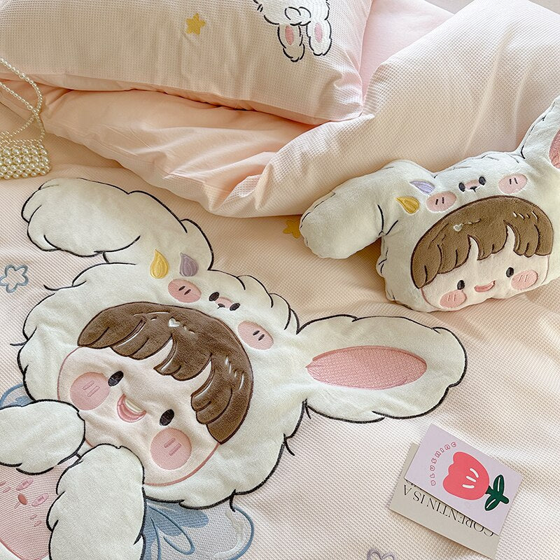 Bunny Girl Bedding