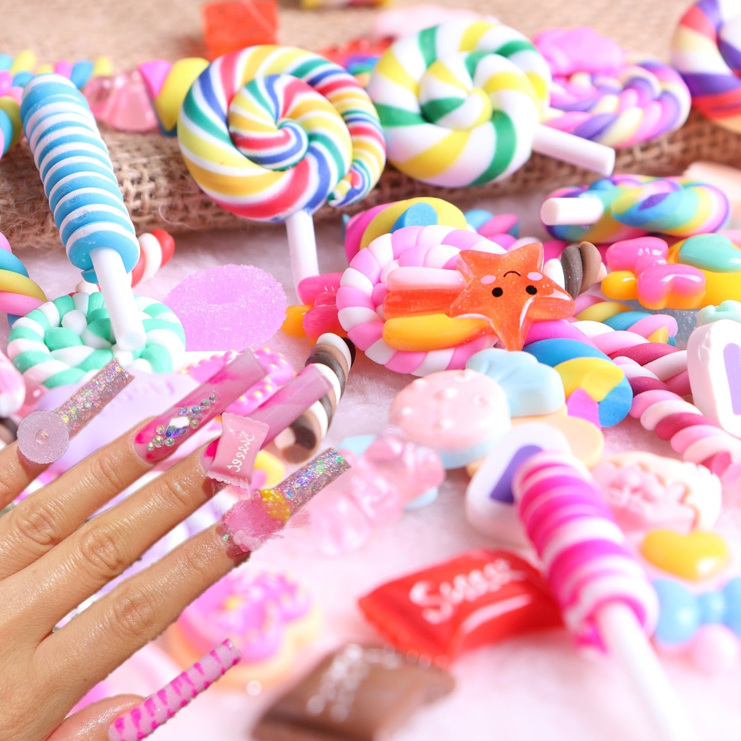 Candy Nail Charms