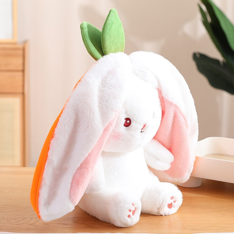 Carrot and Strawberry Bunny Plushies