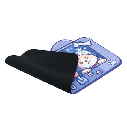 Shiba Inu in Space Desk Pad