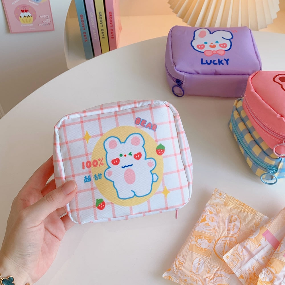 Cute Sanitary Napkin Bag