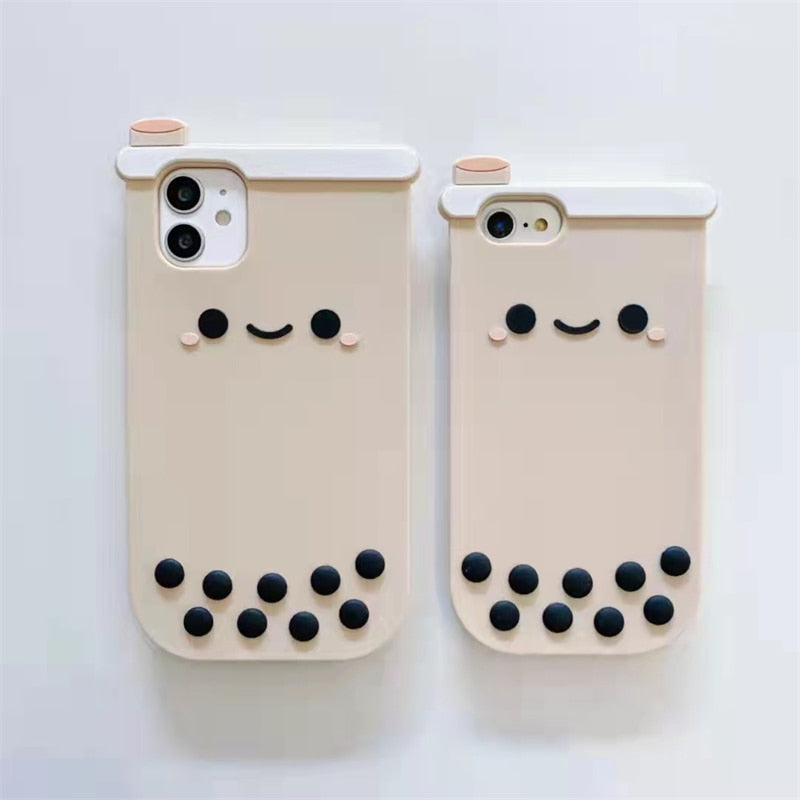 Boba Tea Phone Case For iPhone 12 Boba Tea Phone Case For iPhone 12