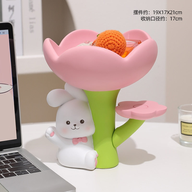 Flower Bunny Storage Stand