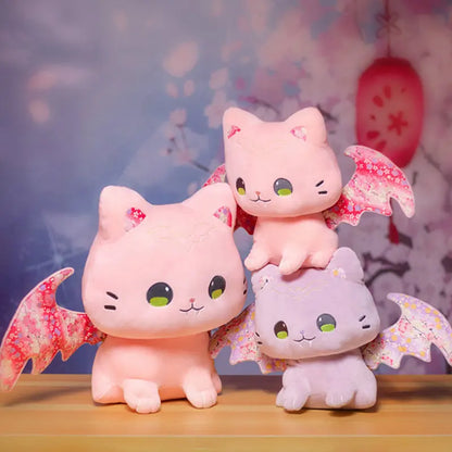 Kawaii Cat Bat Plushies