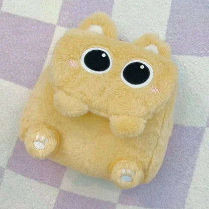 Kawaii Cat Plush Backpacks