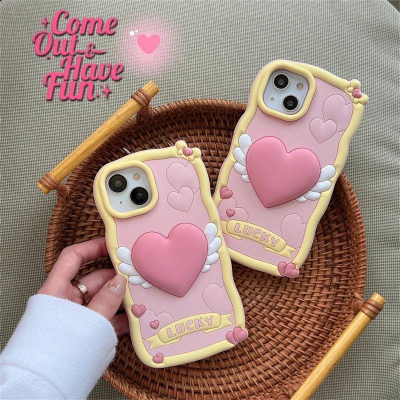 Heart Wings iPhone Case