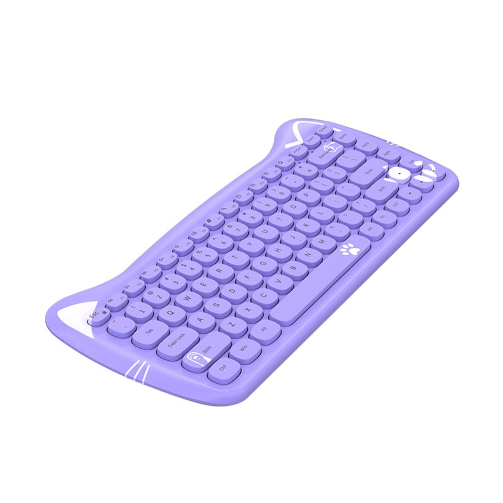 Cat Wireless Keyboard & Mouse – Super Anime Store