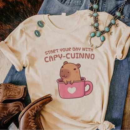 Kawaii Capybara T-Shirts