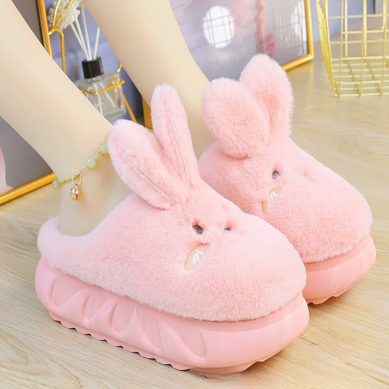 Plush Bunny Platform Slides