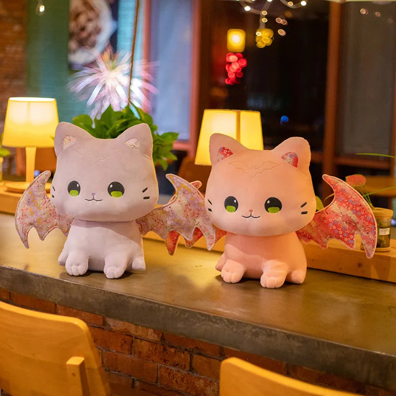 Kawaii Cat Bat Plushies