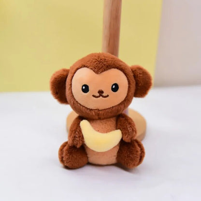 Tulip Monkey Plushie Keychain