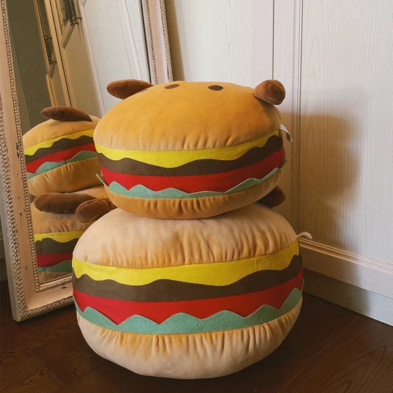 Yummy Hamburger Puppy Plushie