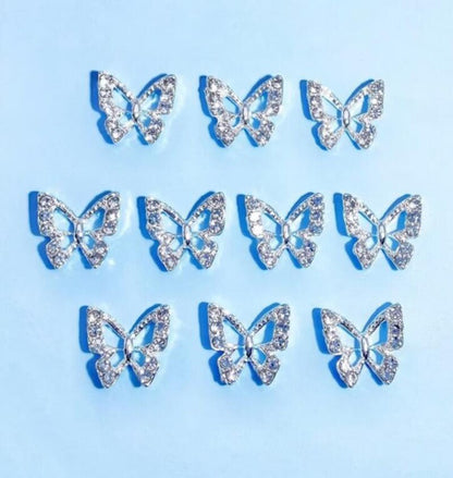 Butterfly Nail Charms