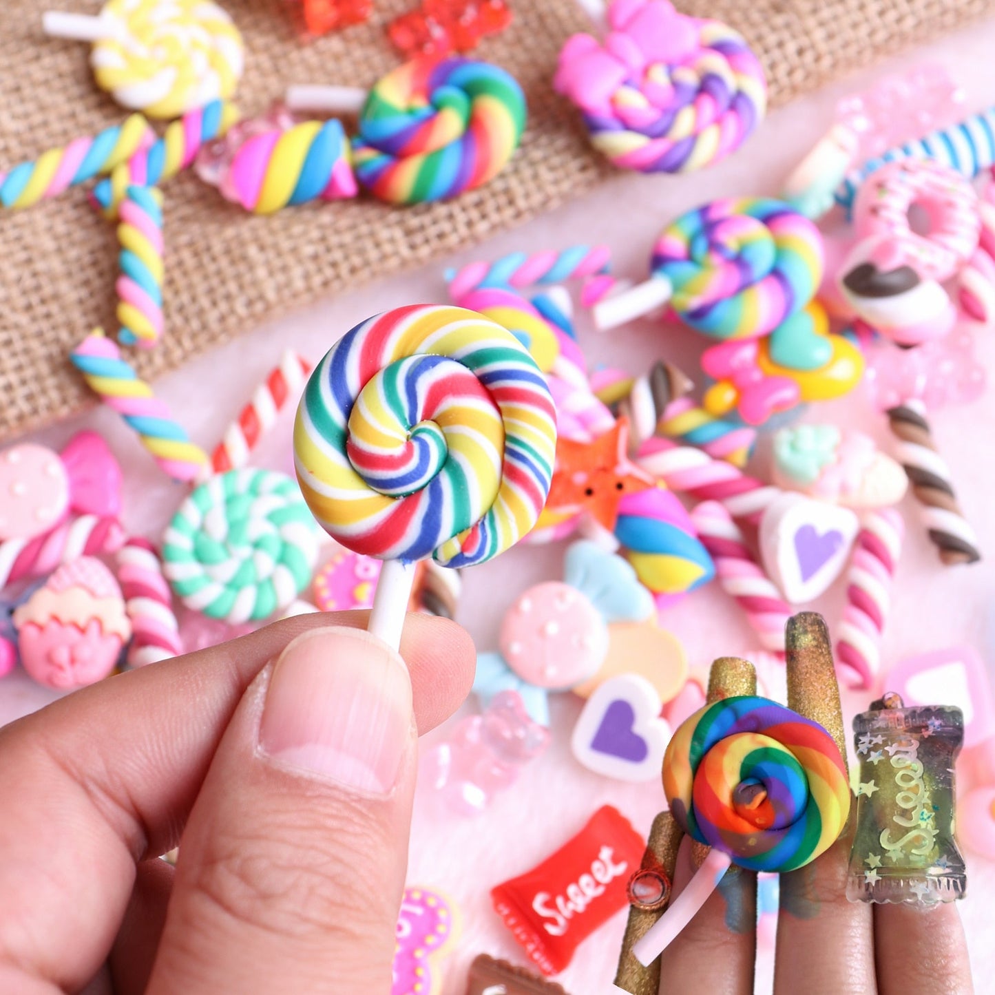 Candy Nail Charms