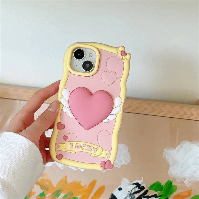 Heart Wings iPhone Case