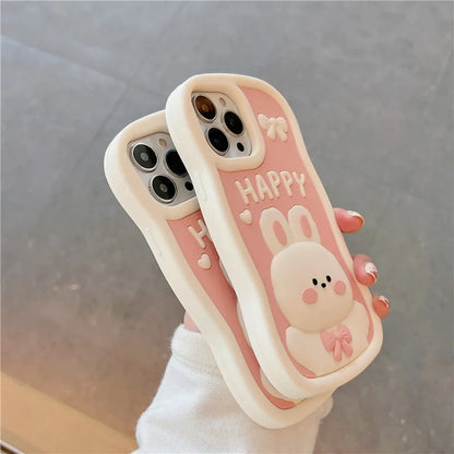 Happy Bunny iPhone Case