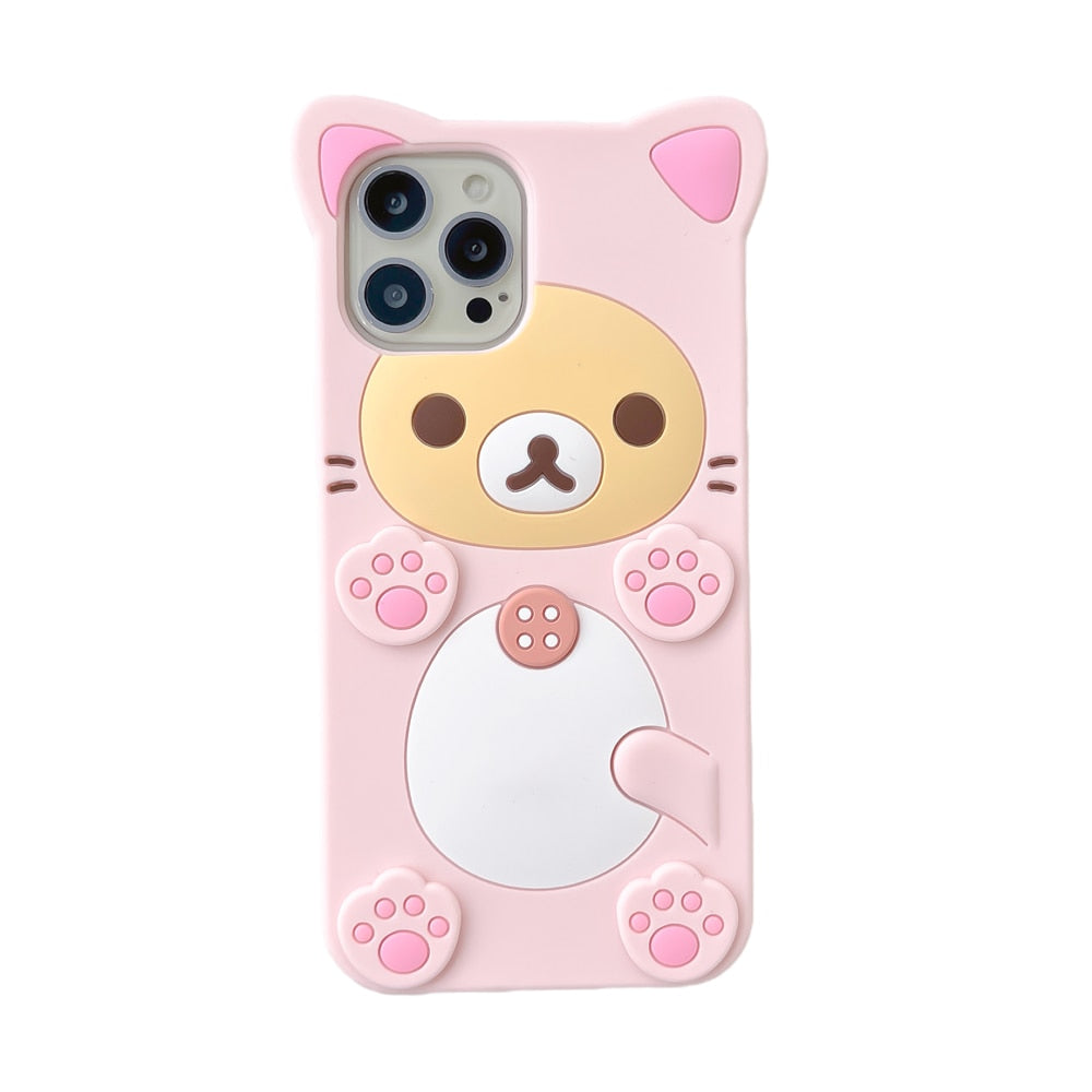 Bear Cat iPhone Case