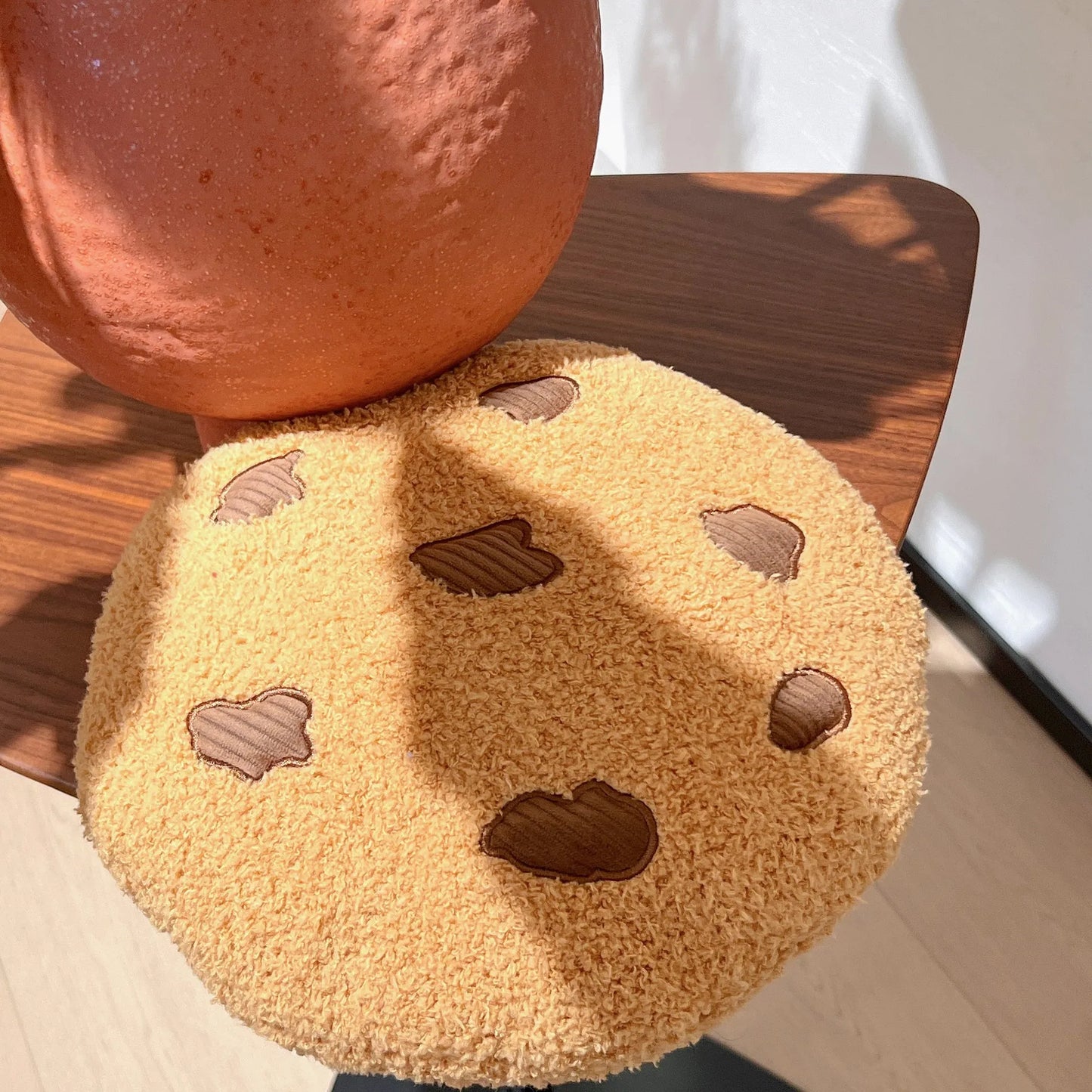 Chocolate Chip Cookie Plushie Pillow