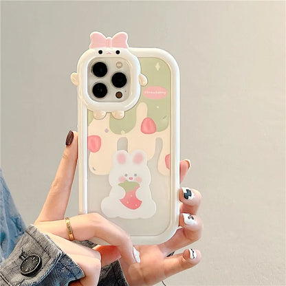 Kawaii Animal Samsung Galaxy Phone Cases