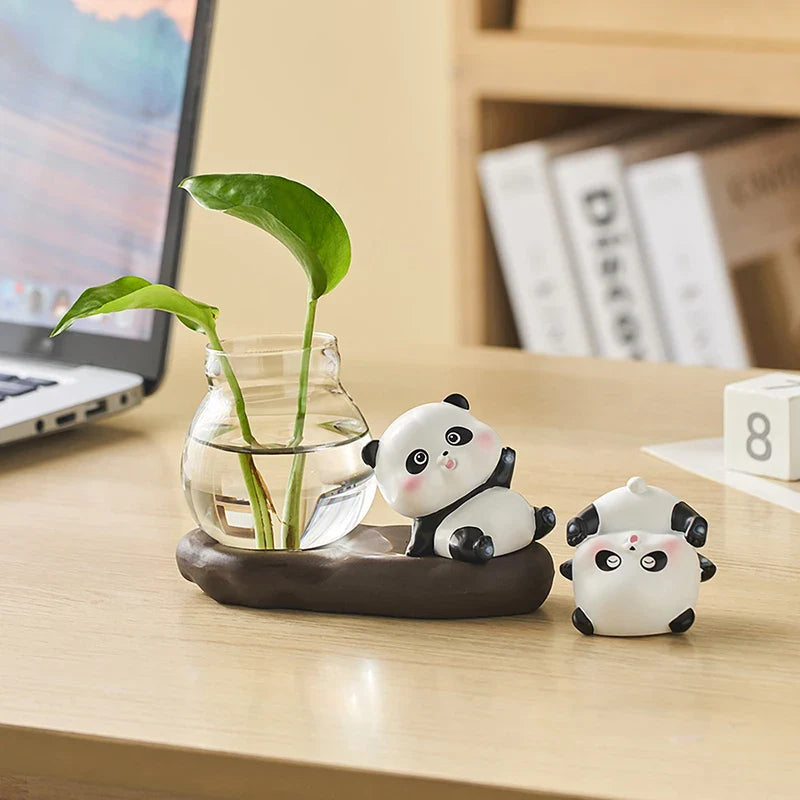 Kawaii Panda Flower Pots