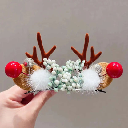 Reindeer Hair Clips
