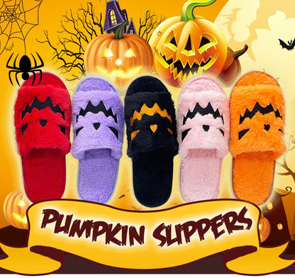 Halloween Pumpkin Slippers