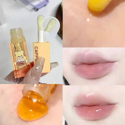 Honey Bear Lip Oil & Lip Mask