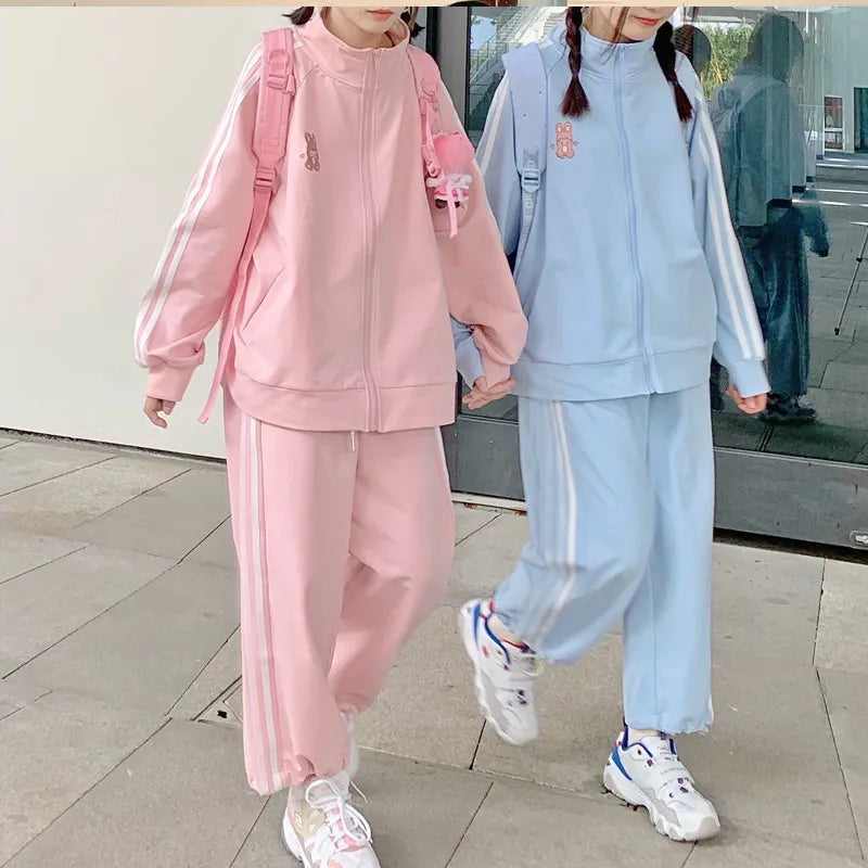 Pastel Hoodies & Sweatpants Outfits
