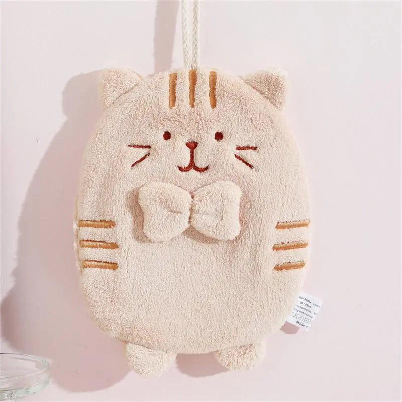 Dapper Cat Hand Towels