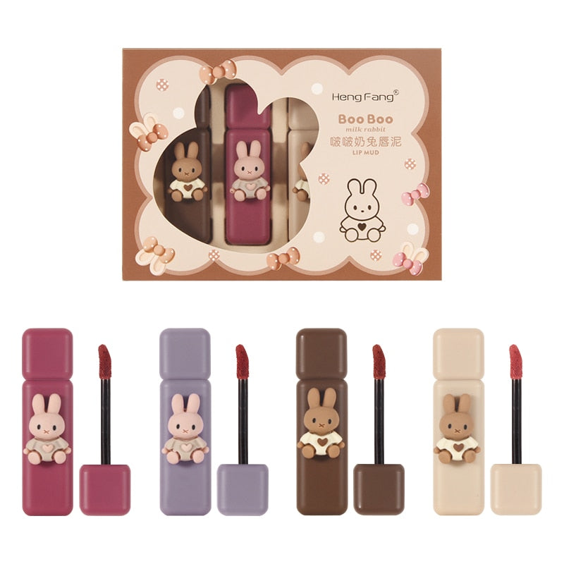 Bunny Matte Lip Gloss Set