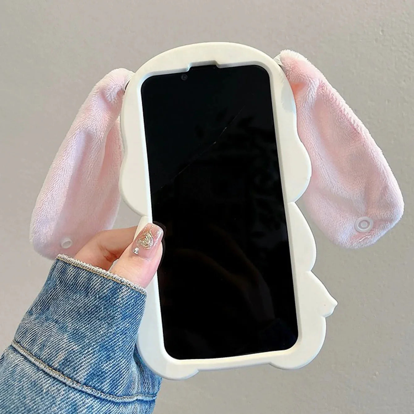 Plush Ears Bunny iPhone Case