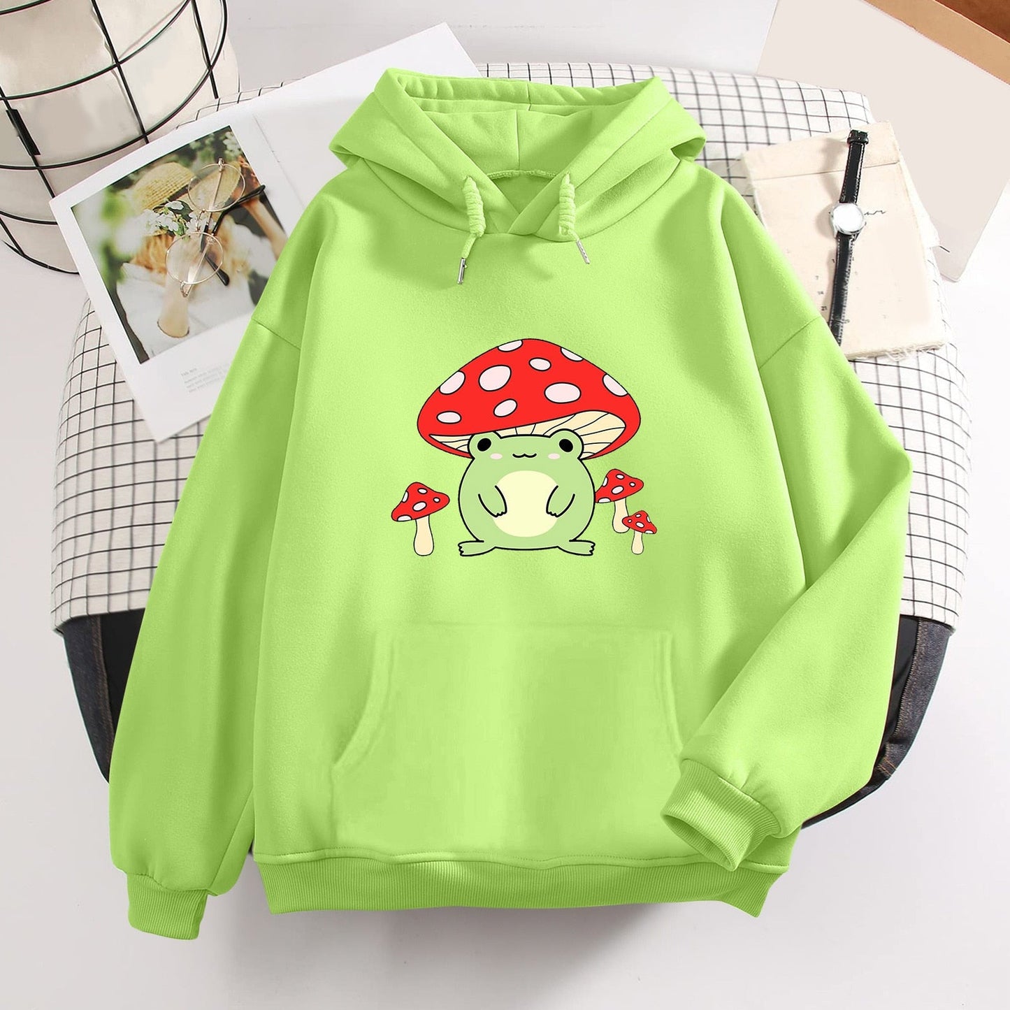 Mushroom Frog Hoodie