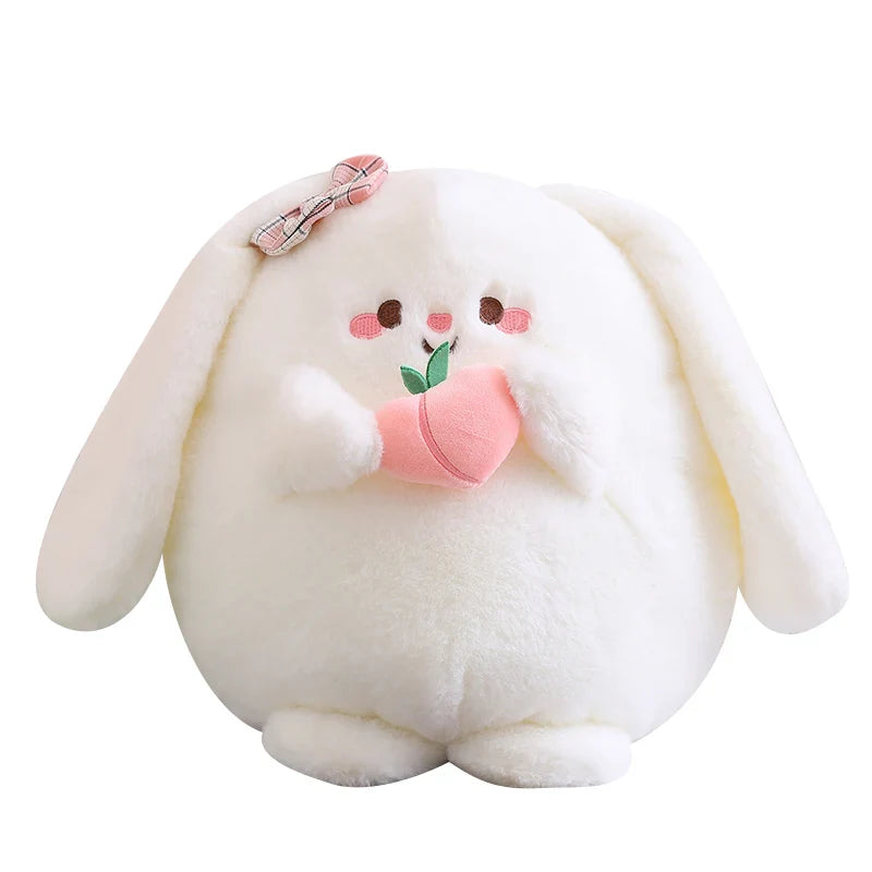 Cute Peach Bunny Plushie