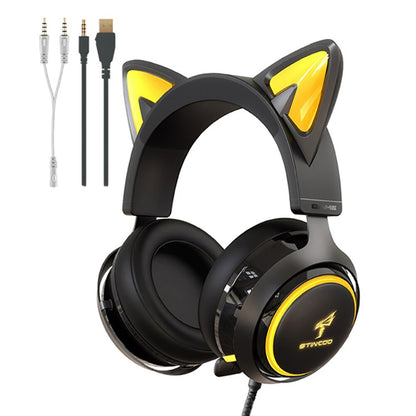 Luminous Cat Ears Headphones